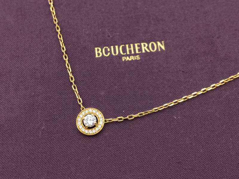 ブシュロン買取　アバロンドネックレス 　750